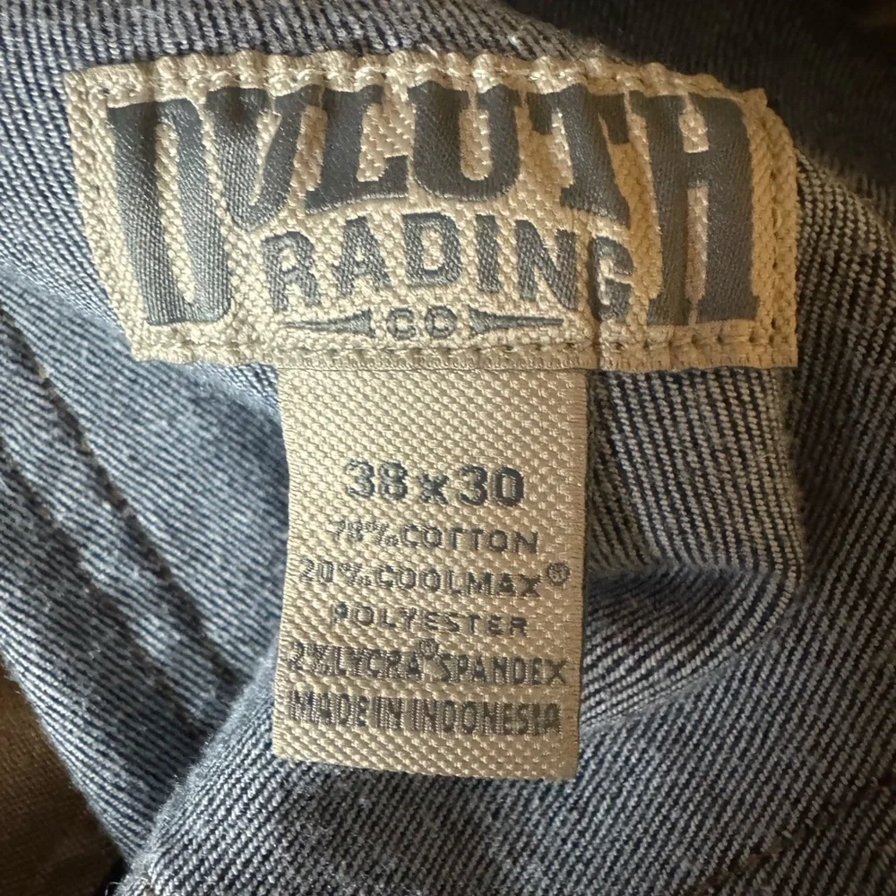 Duluth Trading DuluthFlex CoolMax ballroom jeans Size 38 x 30 Dark wash